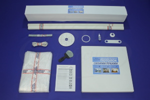 Натяжной потолок, комплект для помещения 4,9x4,0 м